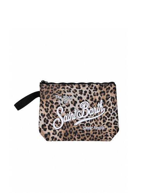 Pochette Alice Large in scuba con stampa animalier Mc2 Saint Barth | ALI002100653L